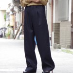 オーラリー、(auralee) LIGHT MELTON WIDE SLACKS、ボトムス