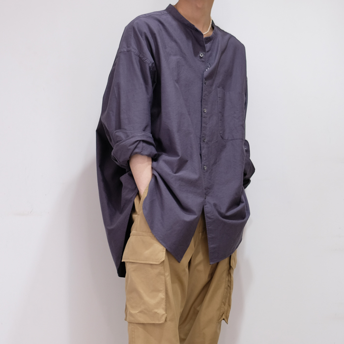 新着商品 最終値下げ Graphpaper CUPRA OPEN NECKED SHIRT