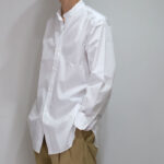 MAATEE & SONS) BAND COLLAR SHIRT”ELIZABETH” WHITE｜VELISTA online