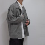 HERILL｜RIPSTOP P41 COVERALL JACKET GRAY｜VELISTA