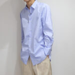 MAATEE & SONS) REGULAR COLLAR SHIRT”ELIZABETH” LBLUE｜VELISTA