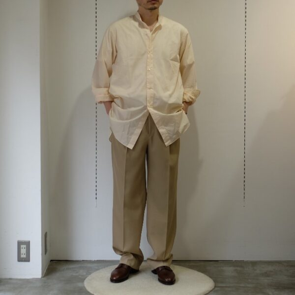 今期物!! MAATEE\u0026SONS　BAND COLLAR SHIRTS　3