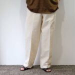 MAATEE&SONS｜PIPED CHINO before 52 IVORY｜VELISTA online store