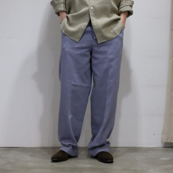 MAATEE&SONS) CHEAP CHINO 薄BLUE｜VELISTA online store