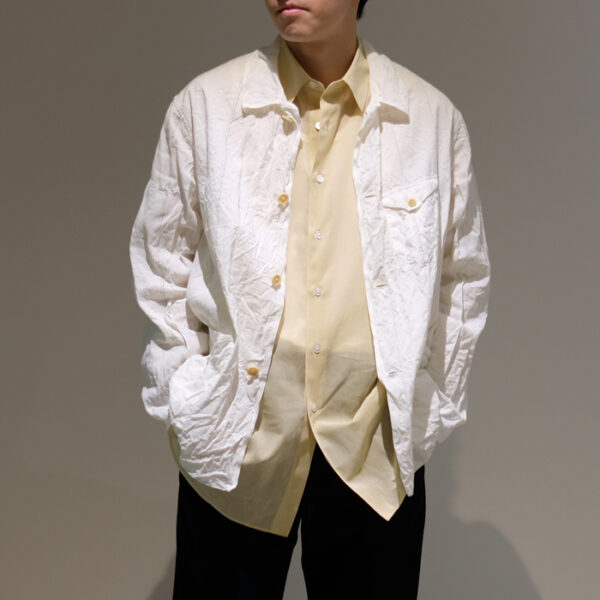 MAATEE&SONS) 折って折ってCOVERALL WHITE｜VELISTA online store