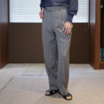 【新品】MAATEE&SONS 撚杢ヘリンボーン トラウザー2 新品】MAATEE&SONS 撚杢ヘリンボーン setup trouser 2 - メルカリ