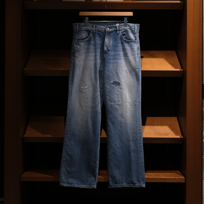 maatee&sons マーティーアンドサンズ 25aw リペアフレアデニム