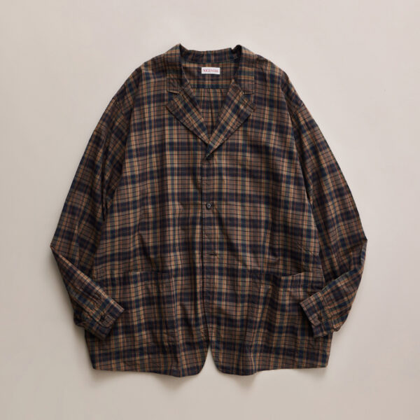 ナイスネス(NICENESS) MAUREEN / モーリン ( ピグメントダイチェックカバーオール )