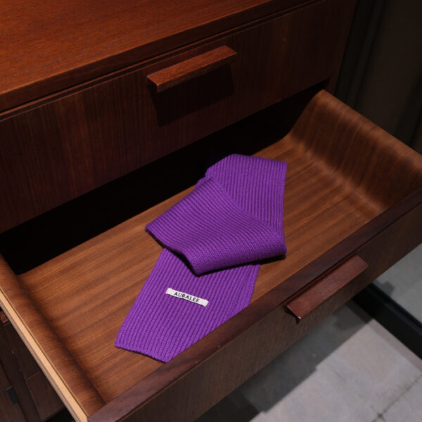 オーラリー(AURALEE) LIGHT CASHMERE KNIT STOLE