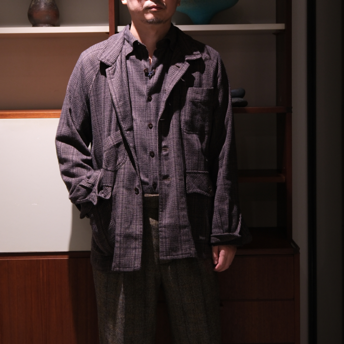 アケヨス オホス ヴェルデス(AQUELLOS OJOS VERDES) RAILMAN JACKET-Mist Glen