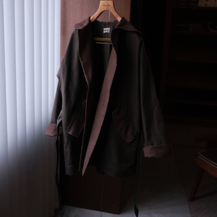 ポステレガント(POSTELEGANT) COTTON OX HOODED SHORT COAT