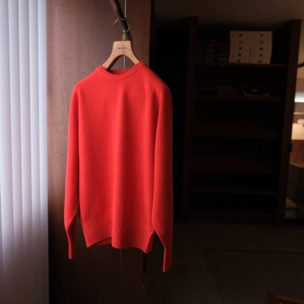 ポステレガント(POSTELEGANT) FINE WOOL PULL-OVER KNIT