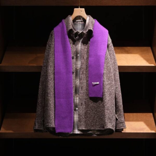 オーラリー(AURALEE) LIGHT CASHMERE KNIT STOLE