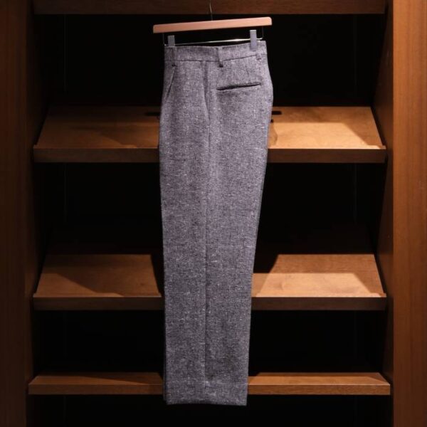 オーラリー(auralee) HOMESPUN TWEED ONE-TUCK SLACKS