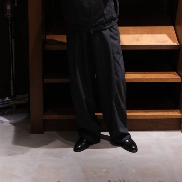 マーティーアンドサンズ(MAATEE&SONS) MILITARY SLACKS "SHARKSKIN"