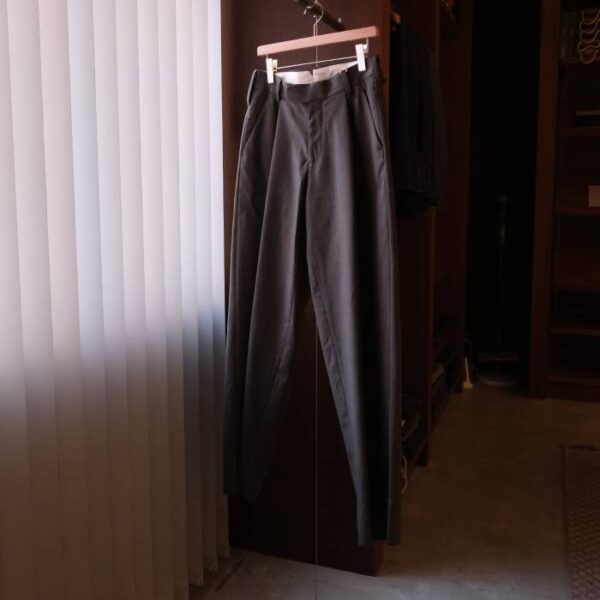 マーティーアンドサンズ(MAATEE&SONS) MILITARY SLACKS "SHARKSKIN"