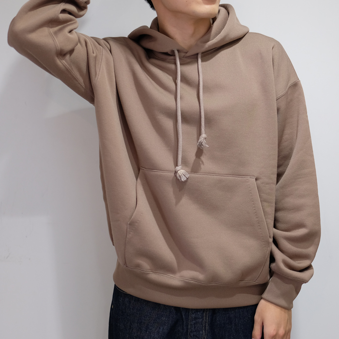 AURALEE BAGGY POLYESTER SWEAT PARKA