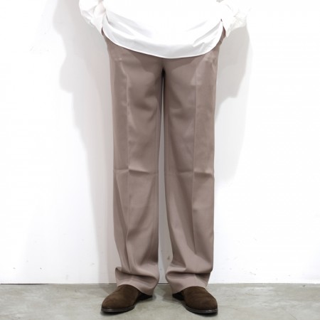 オーラリー、(AURALEE) WOOL MAX GABARDINE SLACKS、ボトムス ...