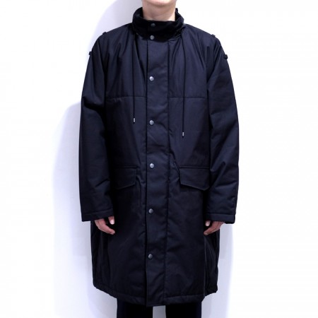 オーラリー、(AURALEE) FINX NYLON OX BATTING HOODED COAT、アウター