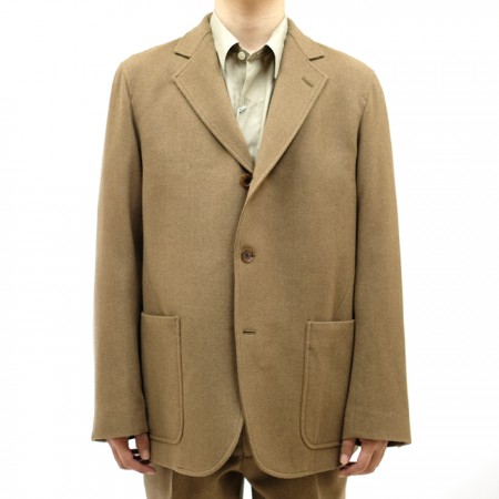 オーラリー、(AURALEE) WOOL CASHMERE FLANNEL JACKET、アウター 