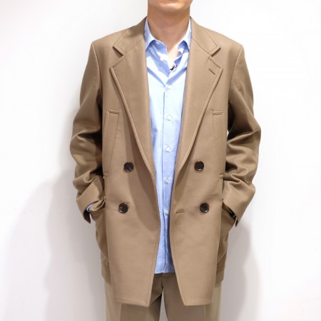 AURALEE MELTON HALF COAT メルトンハーフコート-