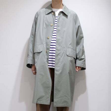 オーラリー、(AURALEE) LIGHT FINX POLYESTER SOUTIEN COLLAR COAT