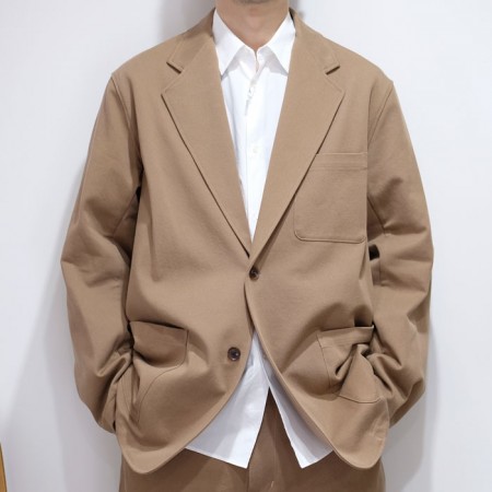 オーラリー、(AURALEE) LOOSE TWILL OVER JACKET、アウタージャケット