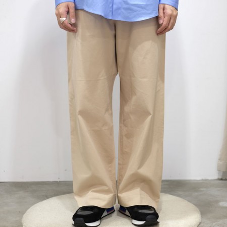 オーラリー、(AURALEE) WASHED FINX LIGHT CHINO WIDE PANTS、ボトムス 