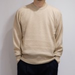 HERILL｜GOLDEN CASH HOLE GARMENT CREW NATURAL