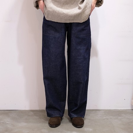 ヤエカ Yaeca Like Wear Us Navy Denim Baker Pants ボトムスパンツ パンツ スラックス デニム チノ トラウザー Bottoms Pants 商品詳細 22aw 新作 Velistaは大阪のメンズ レディースファッションブランドの正規取扱店舗 公式通販サイト 東京