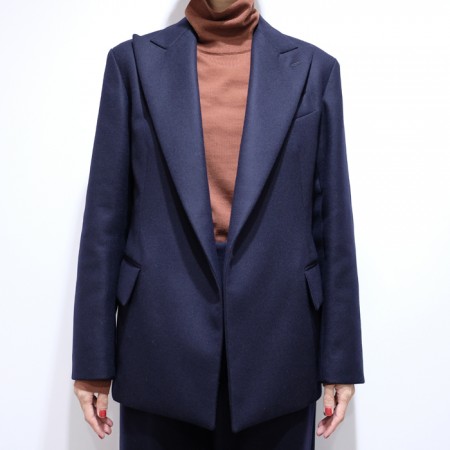 オーラリー、(auralee) LIGHT MELTON DOUBLE-BREASTED JACKET