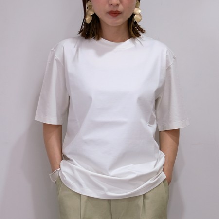 オーラリー、(auralee) ORGANIC COTTON COMPACT JERSEY TEE、トップス