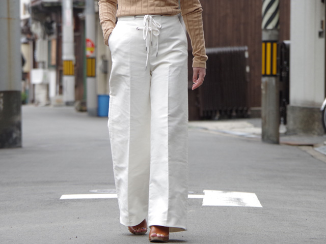 AURALEE FINX MOLESKN WIDE PANTS - 通販 - hanackenovinky.cz