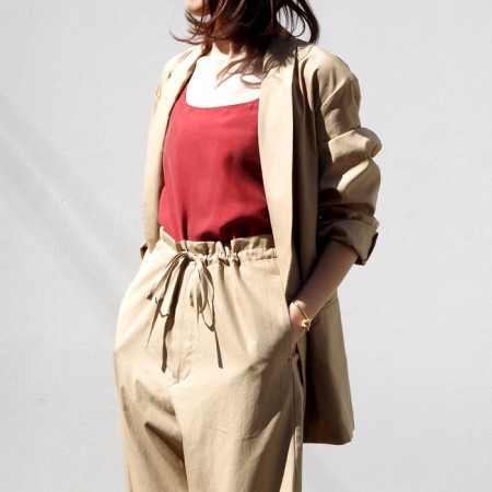 オーラリー、(auralee) WASHED FINX TWILL SHAWL COLLAR JACKET 