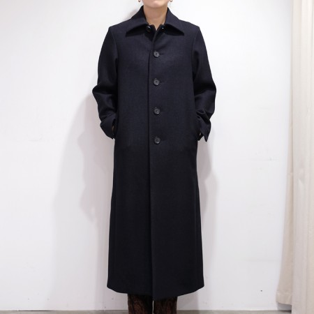 AURALEE（オーラリー） SILK MELTON MAXI COAT A9AC03SN ネイビー