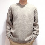 オーラリー、(AURALEE) PURE SHETLAND WOOL KNIT P/O