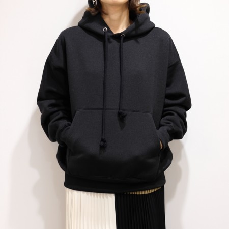AURALEE] BAGGY POLYESTER SWEAT P/O PARKA