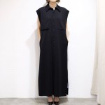 オーラリー、(auralee) WASHABLE WOOL RIB KNIT SLEEVELESS